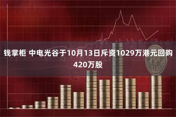 钱掌柜 中电光谷于10月13日斥资1029万港元回购420万股