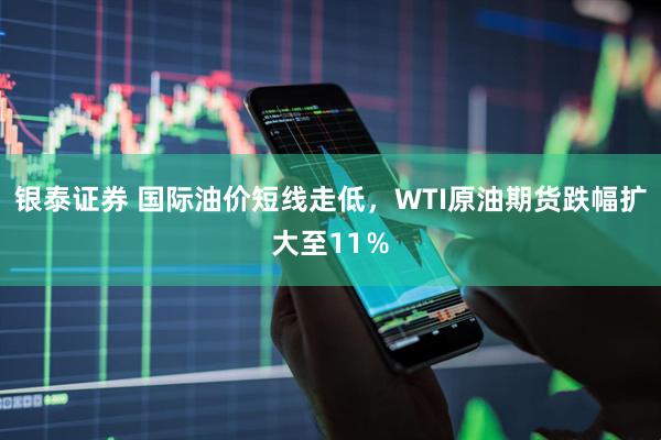 银泰证券 国际油价短线走低，WTI原油期货跌幅扩大至11％